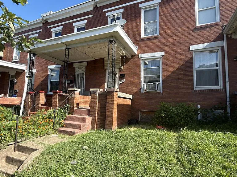 Brick rowhome at 3518 Esther Place in Baltimore